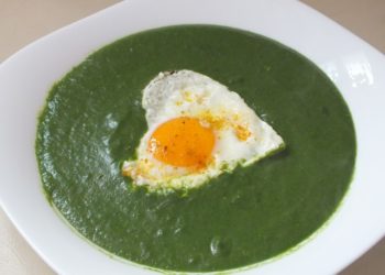 Spenótfőzelék recept