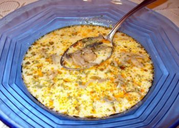 Tejszínes gombaleves – recept