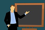 blackboard teacher photo